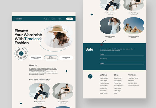 Sale Email Newsletter Template