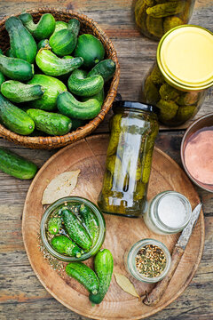 Pickled cucumbers