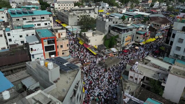 Epic Rath Yatra: Millions Gather in Pandharpur for Vithoba.