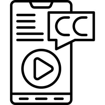 Closed Caption Icon