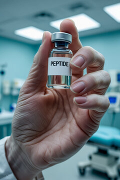 Peptides trend health and beauty skin regeneration support immunity and improve sleep AI Generative