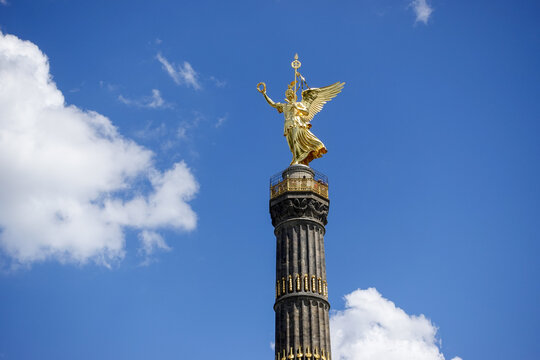 Berlin, Germany, June 8th 2026:  Where grace meets grandeur, Berlin&rsquo;s Angel Column touches the sky