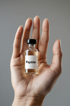 Peptides trend health and beauty skin regeneration support immunity and improve sleep AI Generative