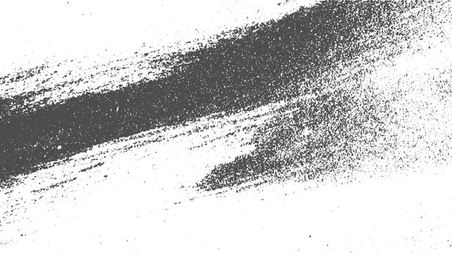 Vintage White Grunge Texture, Abstract Black Scratch Marks with Distressed Monochrome Background Effect.