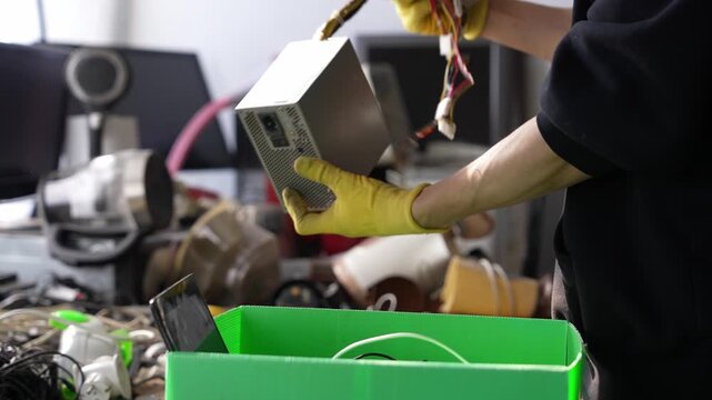 Electronic waste describes discarded electrical or electronic devices. E-Waste Recycling Center. Old appliances