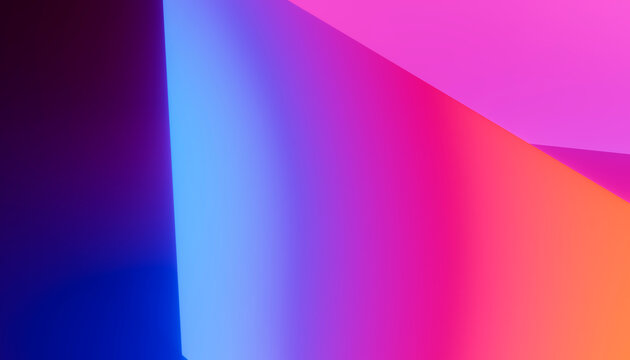 Abstract digital colorful gradient background with smooth color