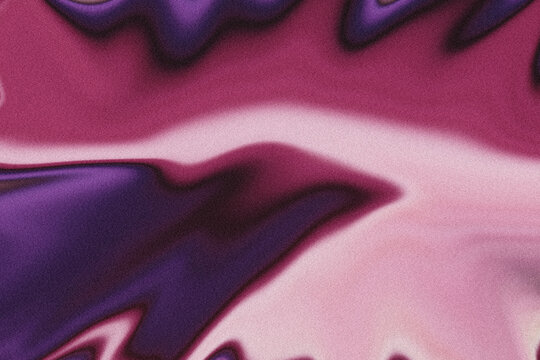 Abstract grainy liquid marble texture background with pink purple and dark shades