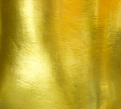 gold polished metal steel