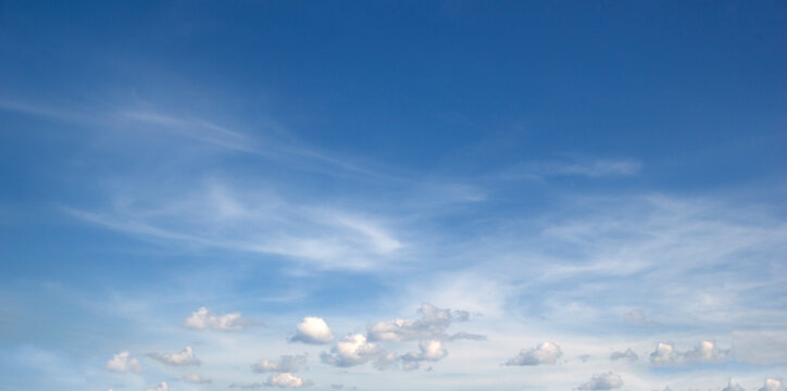blue sky white clouds