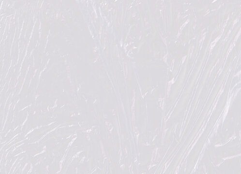 plastic overlay texture of realistic crumpled transparent plastic film wrap on white background,wrinkled stretched plastic effect. plastic background on transparent png