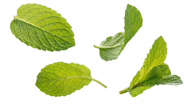Fresh green bok choy leaves in various stages of growth