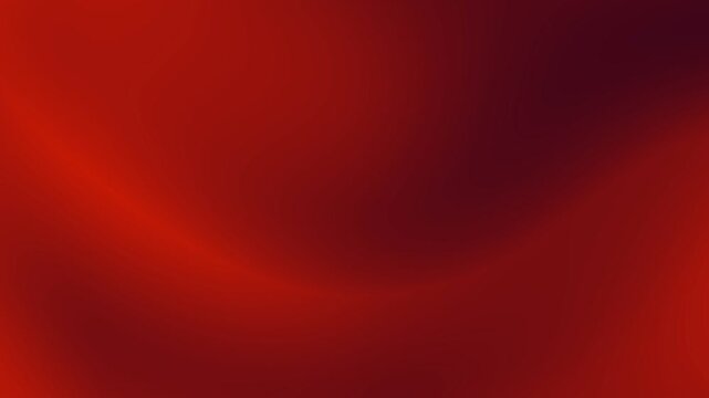 Abstract red and dark crimson animated background with smooth glowing gradients and soft flowing curves. Ideal for motion graphics, video backdrops, digital art, cinematic visuals, branding, and moder