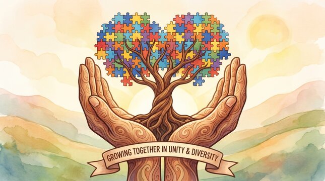 Nurturing mental wellbeing a world mental health day celebration of growth support and understanding