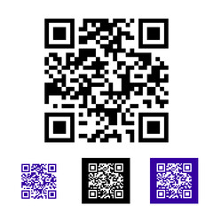 Fototapeta premium Qr code generator design concept