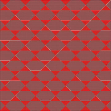 Red and Brown Geometric Triangle Pattern Background
