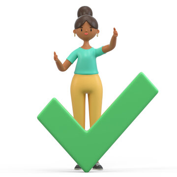 Task completed, success achieved, positive outcome