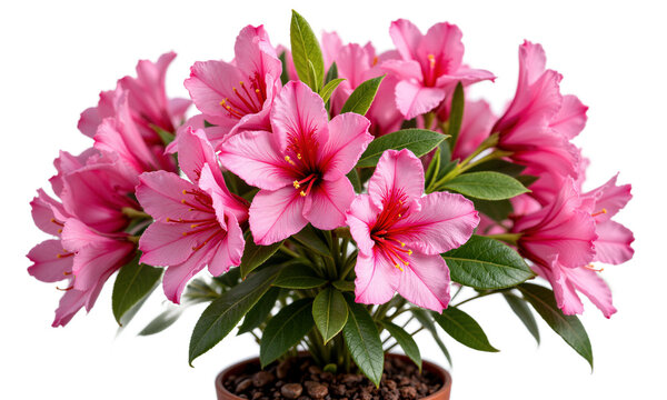 Azalea (Rhododendron spp.) Known for its vibrant blooms in spring, azaleas are often used in southern and eastern U.S. gardens.