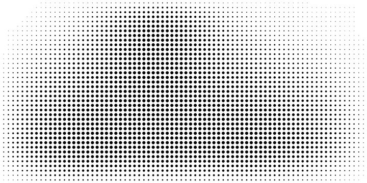 abstract big to small yellow dot pattern can be used background, wallpaper, wallcloth.
