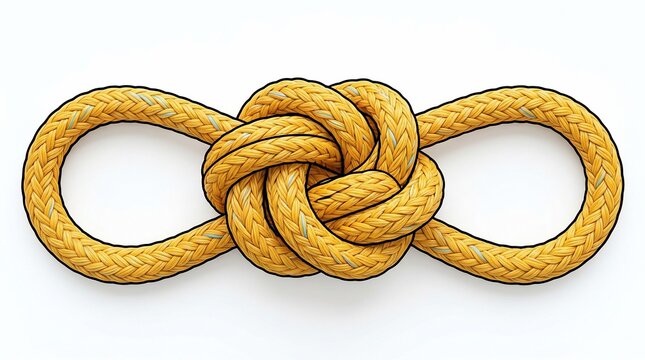Yellow Rope Knot