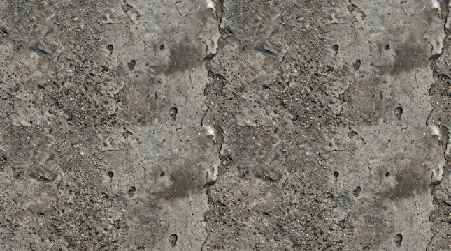 Concrete wall texture with rough gray surface and subtle cracks