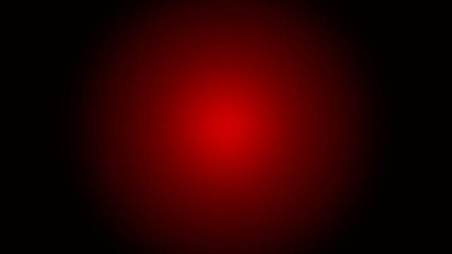 Abstract Red Pulsing Light on Dark Background