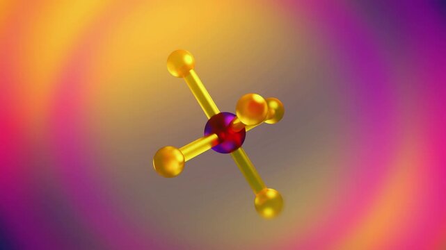  Antimony Particle or Molecule in Microscopic World