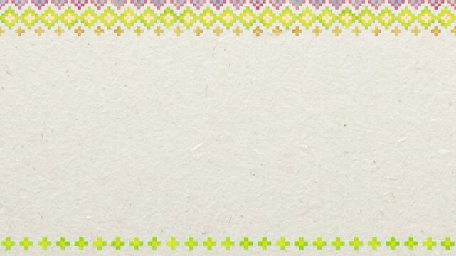 Watercolor Geometric Pattern Paper Background
