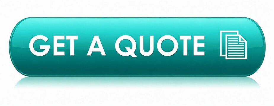 Modern green get a quote button with document icon