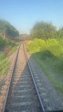 railway in the countryside
