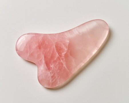 Rose Quartz Gua Sha Tool for Skin Massage