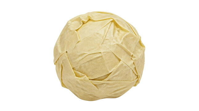 Savory Wrapped Dumpling Filling Isolated on Transparent Background