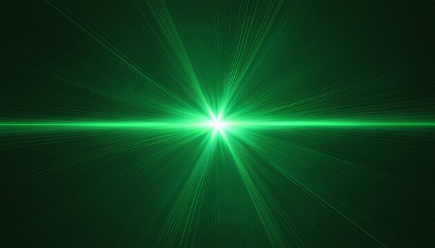 green light flare