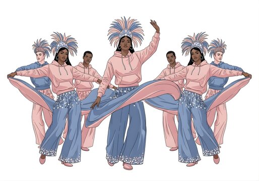 Vibrant Cultural Youth Dance Performance