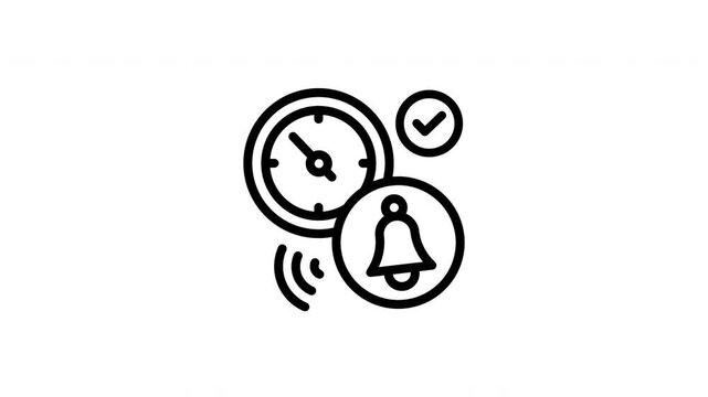 alarm bell animated icon