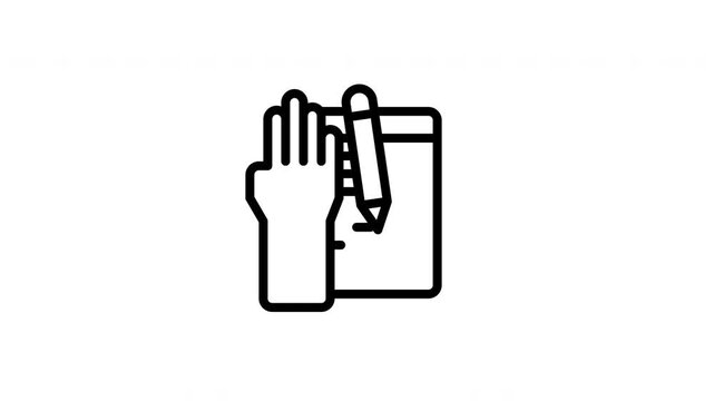 allergy test animated icon