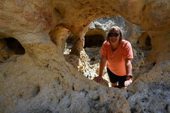 Algar Seco bei Carvoeiro an der Algarve