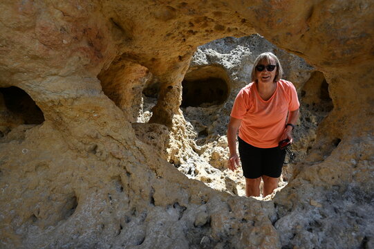 Algar Seco bei Carvoeiro an der Algarve