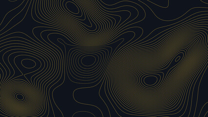 Torch Lake Michigan Topographic Elevation Map Vector Background © Auras