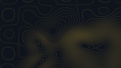 Lake George New York Topographic Elevation Map Vector Background © Auras