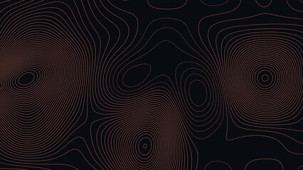 Lake Keowee South Carolina Topographic Elevation Map Vector Background © Auras