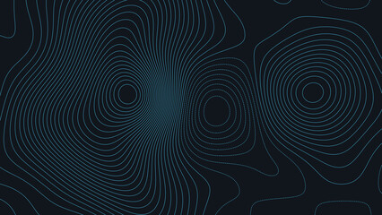 Lake Greenwood South Carolina Topographic Elevation Map Vector Background © Auras