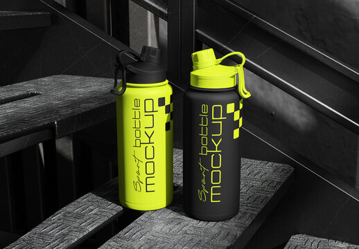Sport Bottle Mockup
