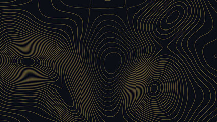 Sardis Lake Mississippi Topographic Elevation Map Vector Background © Auras