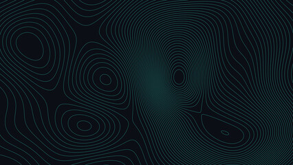 Sam Rayburn Reservoir Texas Topographic Elevation Map Vector Background © Auras