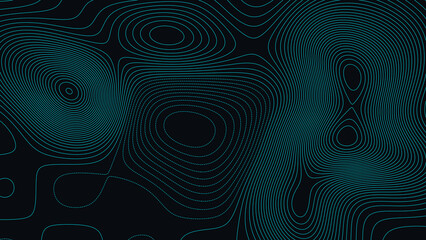 Lake Eufaula Oklahoma Oklahoma Topographic Elevation Map Vector Background © Auras
