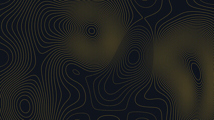 Tenkiller Ferry Lake Oklahoma Topographic Elevation Map Vector Background © Auras