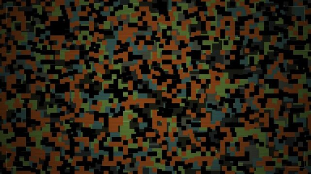 Colorful abstract pixelated background texture.