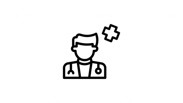 doctor animated icon