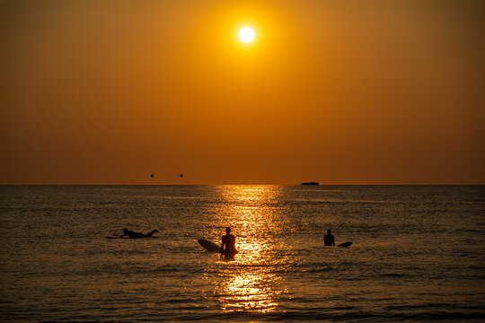 Sunrise at the beach