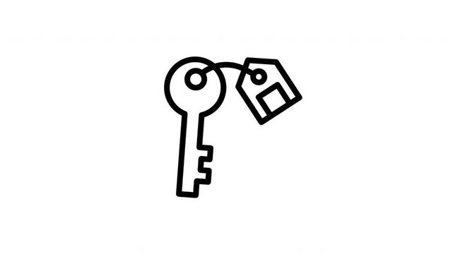 key animated icon